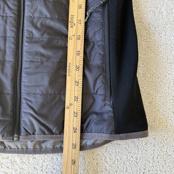 Icebreaker MerinoLOFT Helix Long Sleeve Zip Hood Jacket Women's XS Black $300 - Picture 11 of 12